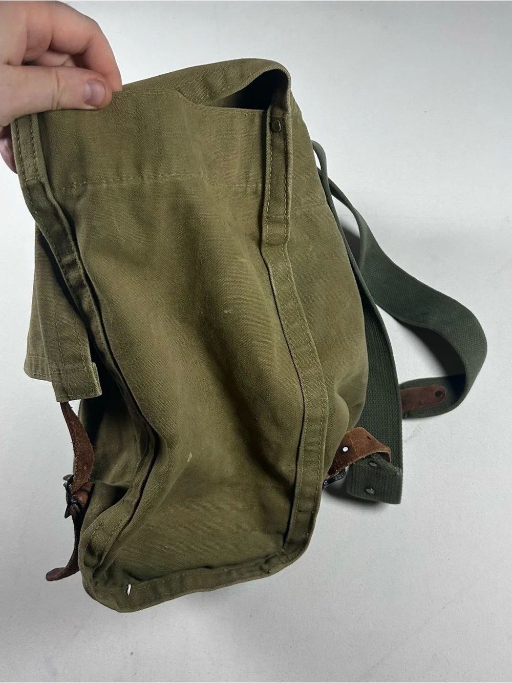 Vintage USFS Canvas Rucksack Backpack - Anchor Ind. (US Forest Service)